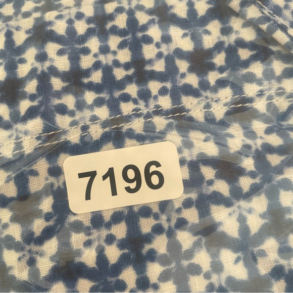 Tommy Bahama blue print pull-on drawstring shorts 37196 - Picture 8 of 8